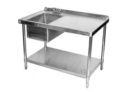 Work Table With Sink